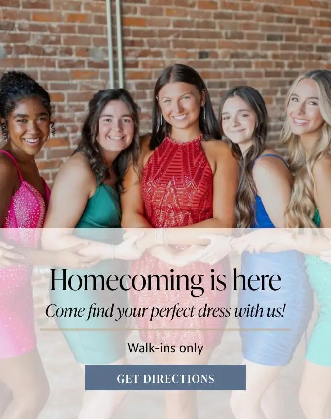 homecoming dresses at the Something Blue Shoppe