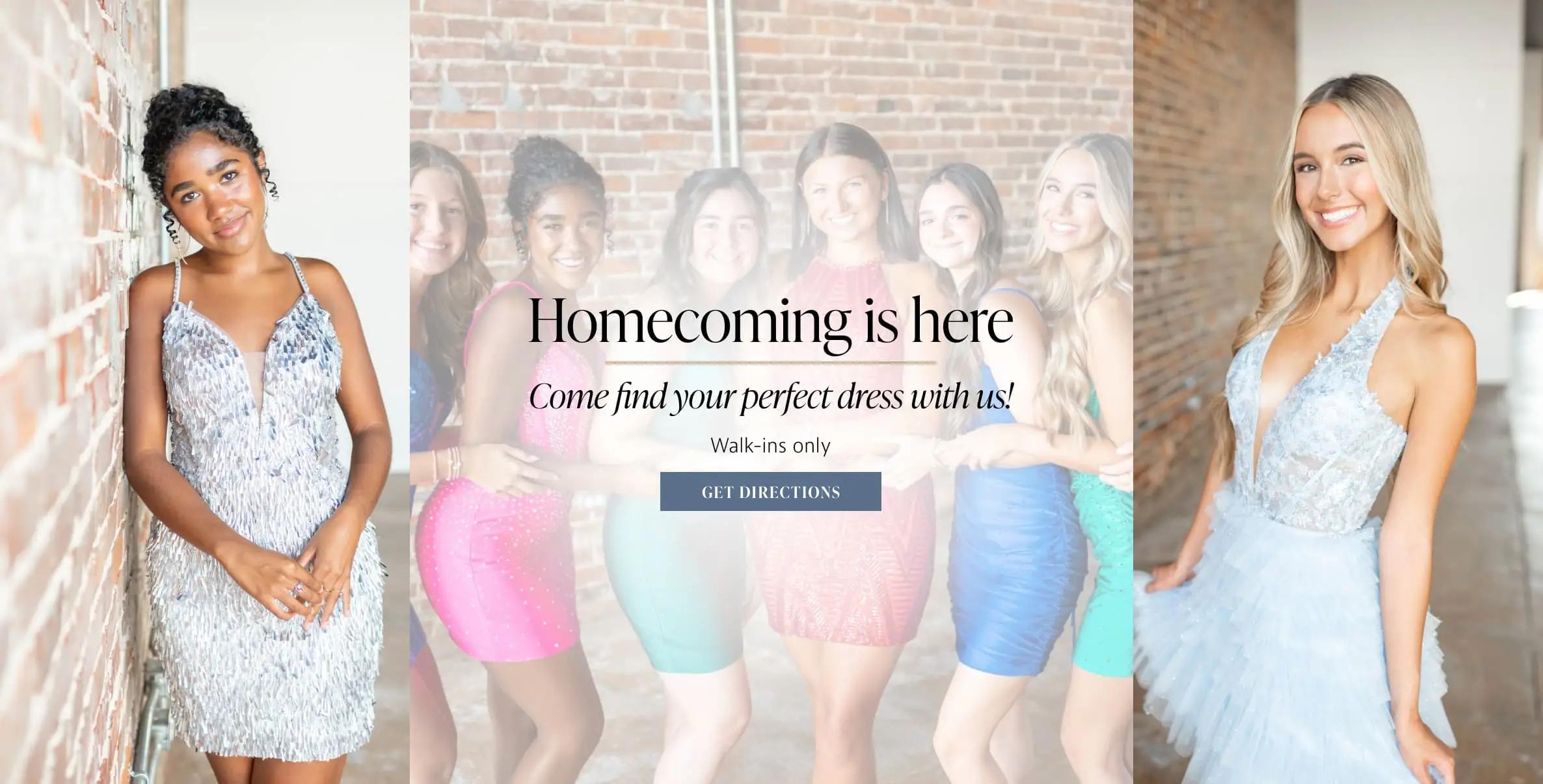 homecoming dresses at the Something Blue Shoppe